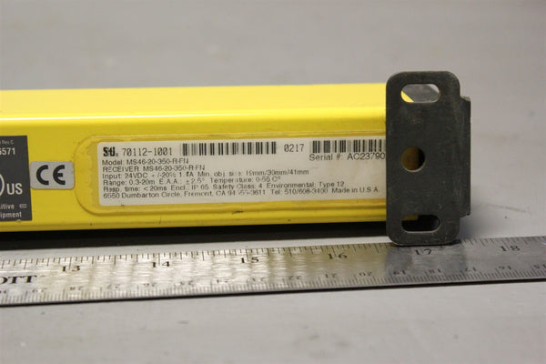 STI MINI SAFE LIGHT SCREEN RECEIVER MS46-20-350-R-FN