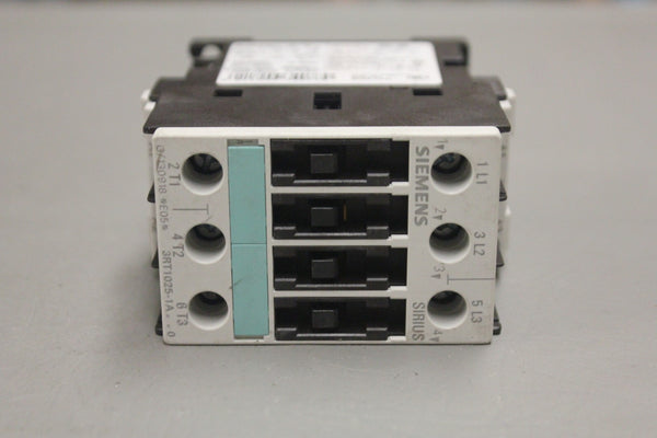 SIEMENS 3RT1024-1AV60 POWER CONTACTOR