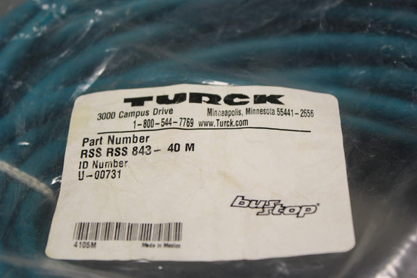 New TURCK CABLE RSS 843-40M CORDSET