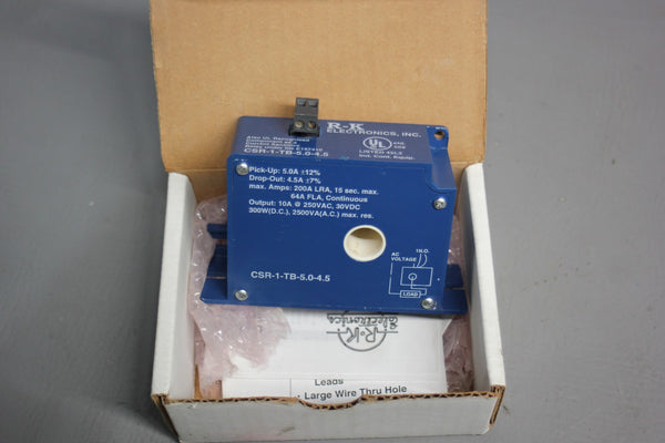 NEW RK CSR-1-TB-5.0-4.5  AC CURRENT SENSING RELAY