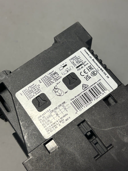 2- Siemens 3RT2026-1BB40 Power Contactor 24VDC