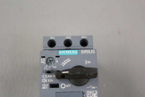 SIEMENS SIRIUS CONTACTOR MOTOR STARTER 3RV2011-1GA10