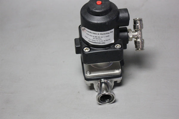 GEMU 3/4" STAINLESS STEEL DIAPHRAGM VALVE PT-00-450