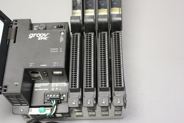 OPTO 22 GROOV PLC RACK WITH CPU & MODULES  GRV-EPIC-PR2