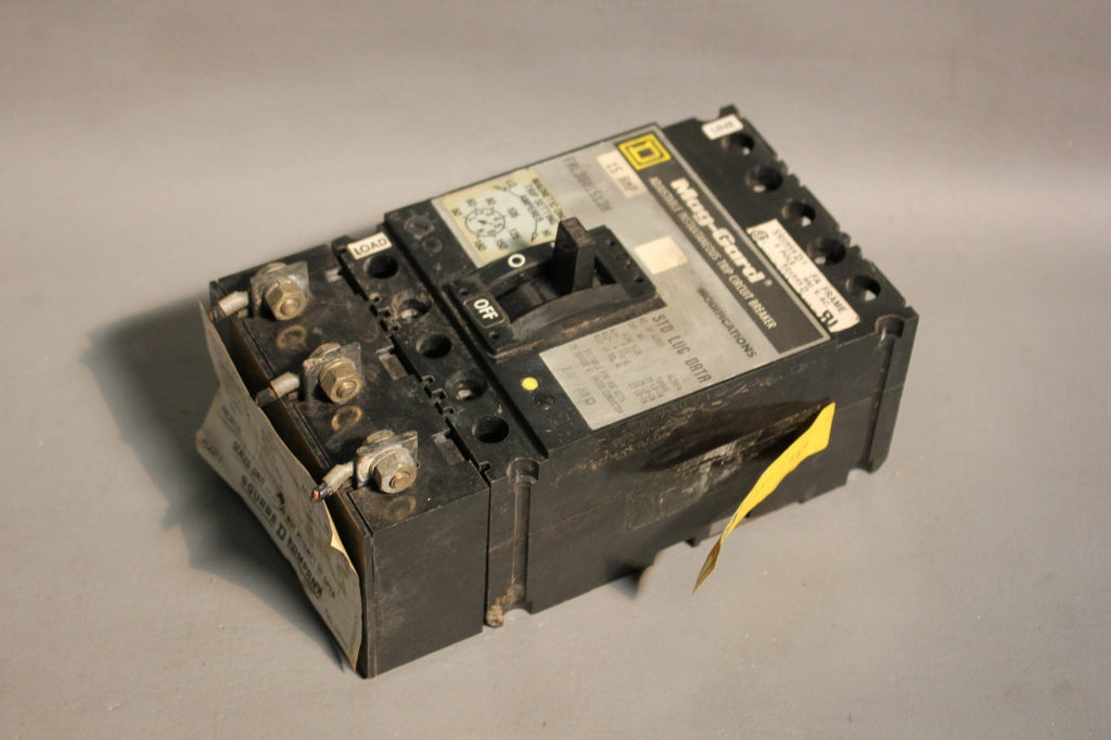 SQUARE D 15A MAG-GARD INDUSTRIAL CIRCUIT BREAKER FAL3601513M