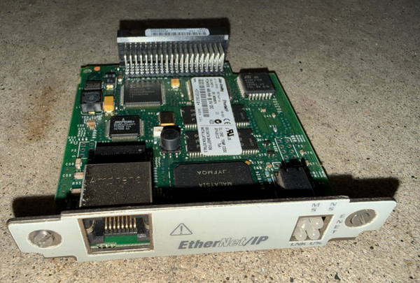 ALLEN BRADLEY FLEX I/O ETHERNET CONTROL MODULE 1788-ENBT Series A FW 2.3