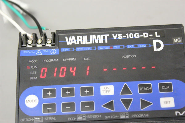 NSD VARILIMIT LIMIT SWITCH OUTPUT CONTROLLER VS-10G-D-L