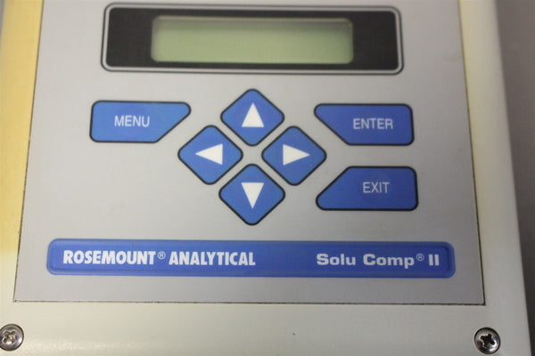 ROSEMOUNT SOLU COMP II TURBIDIMETER T1055-11-21 LOC:AS38.B1.6