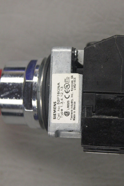 SIEMENS PILOT LIGHT MODULE 52AATGN