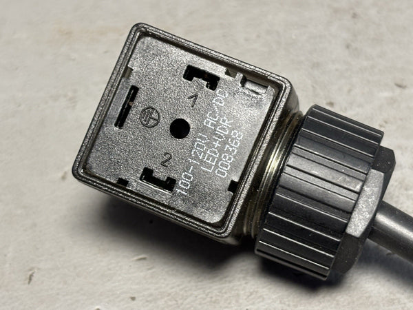 Burkert Solenoid Valve Connector 008368 With Cable