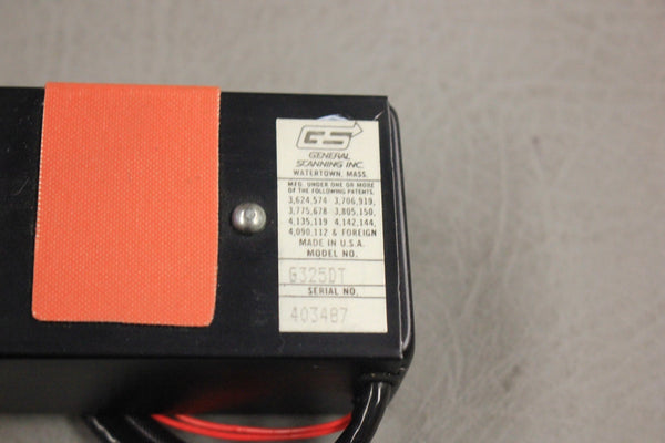 GENERAL SCANNING INC MOVING-IRON LINEAR GALVANOMETER G325DT