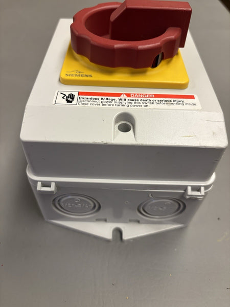 SIEMENS 3LD2264-1GP53-0US2 SWITCH DISCONNECTOR