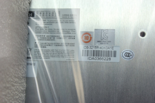 NEW ADVANTECH 15" XGA PANEL MONITOR IDS-3215R-40XGA1E