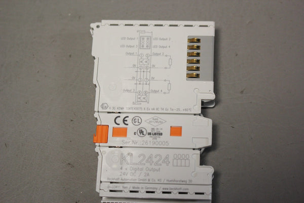 BECKHOFF I/O MODULE KL2424