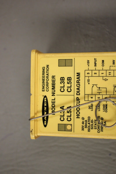 BANNER SWITCH PROGRAMMING CL5B