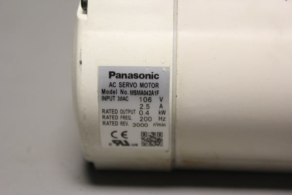 PANASONIC AC SERVO MOTOR  MSMA042A1F