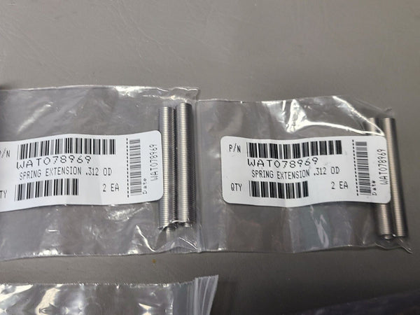 LOT OF NEW WATERS WASHERS & SPRINGS