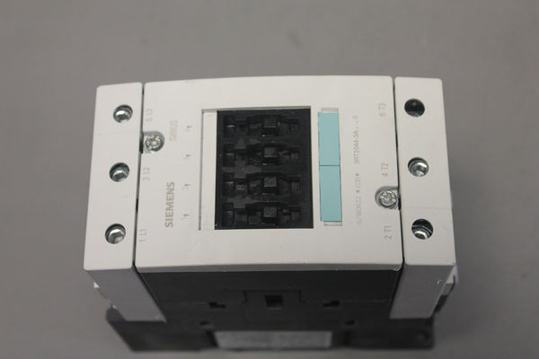 SIEMENS POWER CONTACTOR WITH 110/120V COIL 3RT1044-3AK60
