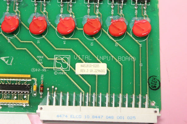 USSI Ansaldo Vital Input Module N451910-0215