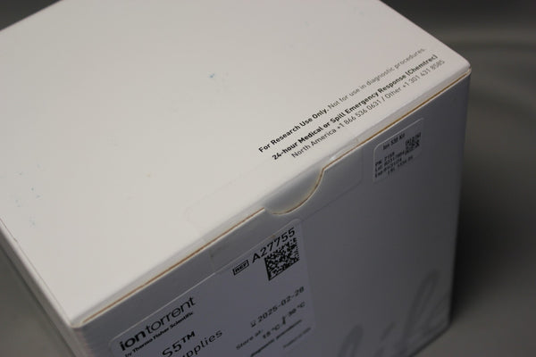 NEW THERMO IONTORRENT ION S5 CHEF SUPPLIES A27755 EXP 2025-02-28