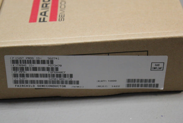 1000 NEW FAIRCHILD POWER MOSFET CIRCUIT IC'S FACTORY SEALED BOX FQP6N40CF