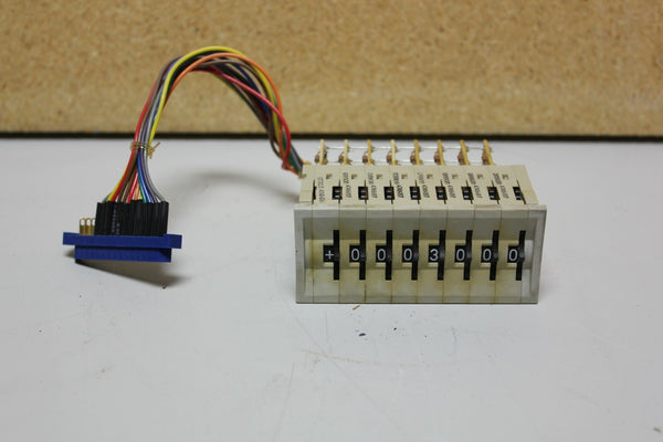 Omron A7AS-207 Thumbwheel Switch Counter 