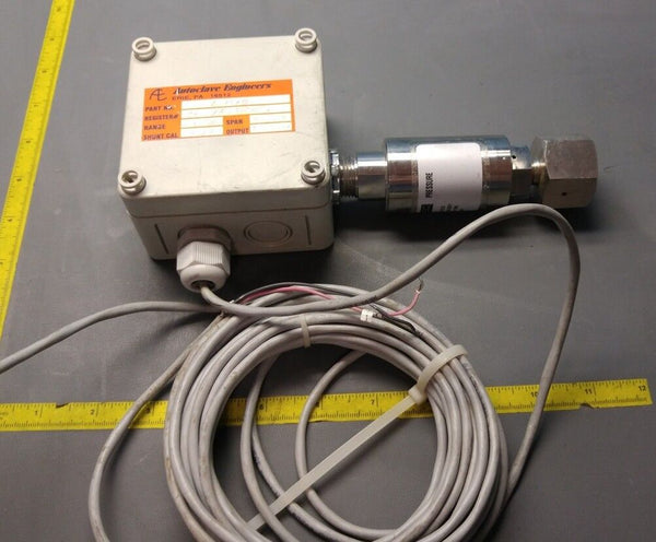 SENSOTEC PRESSURE TRANSDUCER 256-06 W/MOUNTING BOX 