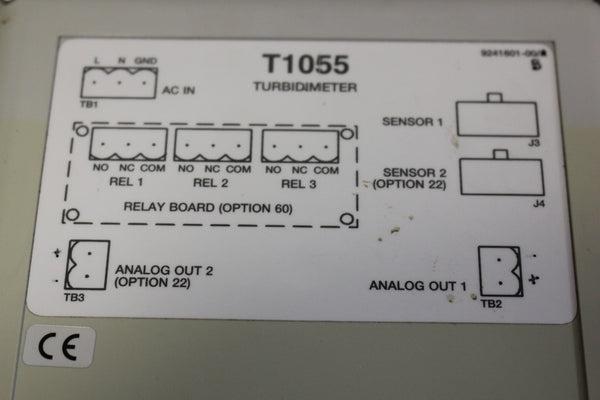 ROSEMOUNT SOLUCOMP II TURBIDIMETER T1055-10-21