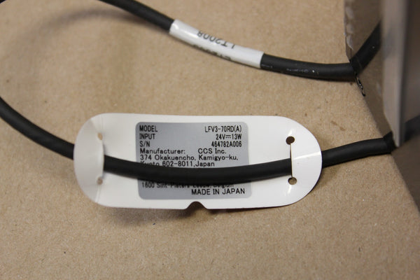 CCS MACHINE VISION BLUE LIGHT BOX   LFV3-70RD(A)