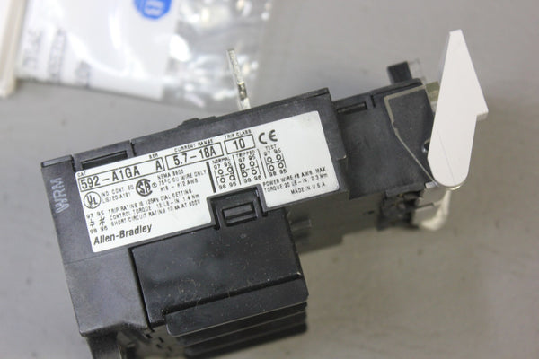 NEW ALLEN BRADLEY OVERLOAD RELAY 592-A1GA SER. A (A)