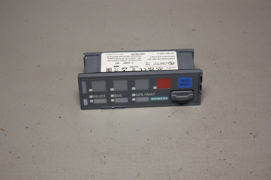 SIEMENS SIMOCODE PRO OPERATOR PANEL 3UF7200-1AA01-0