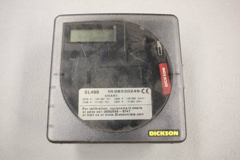 DICKSON CALIBRATION TEMPERATURE CHART RECORDER SL490