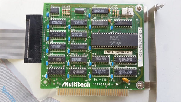 MULTITECH PC-FDI DISK CONTROLLER WITH CABLE PC-FDI 