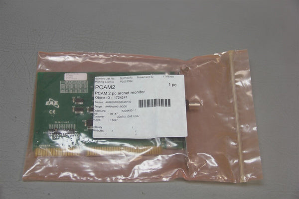 NEW EAE PCAM2 ARCNET MONITOR ISA CARD 1724247