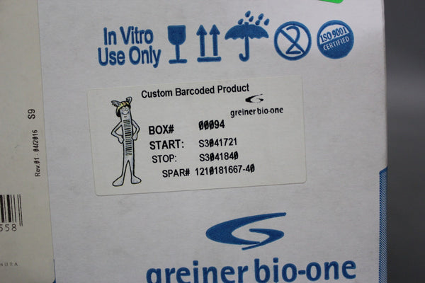 45 NEW GREINER BARCODED STERILE 1536 WELL ASSAY PLATE 789173-A EXP 2025