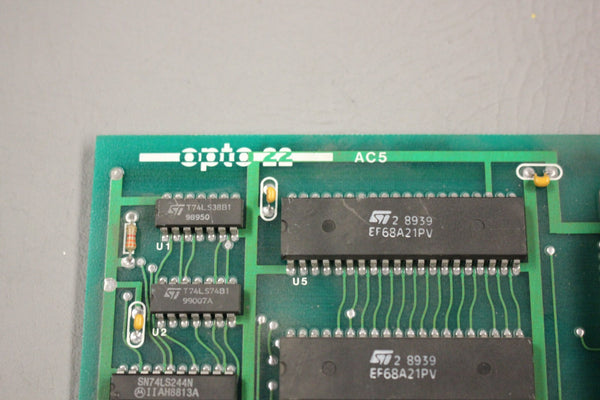 OPTO 22 AC5 CIRCUIT BOARD