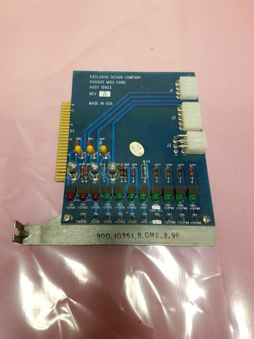 Exclusive Design Company Passive Misc Card Assy 15923 Rev A 