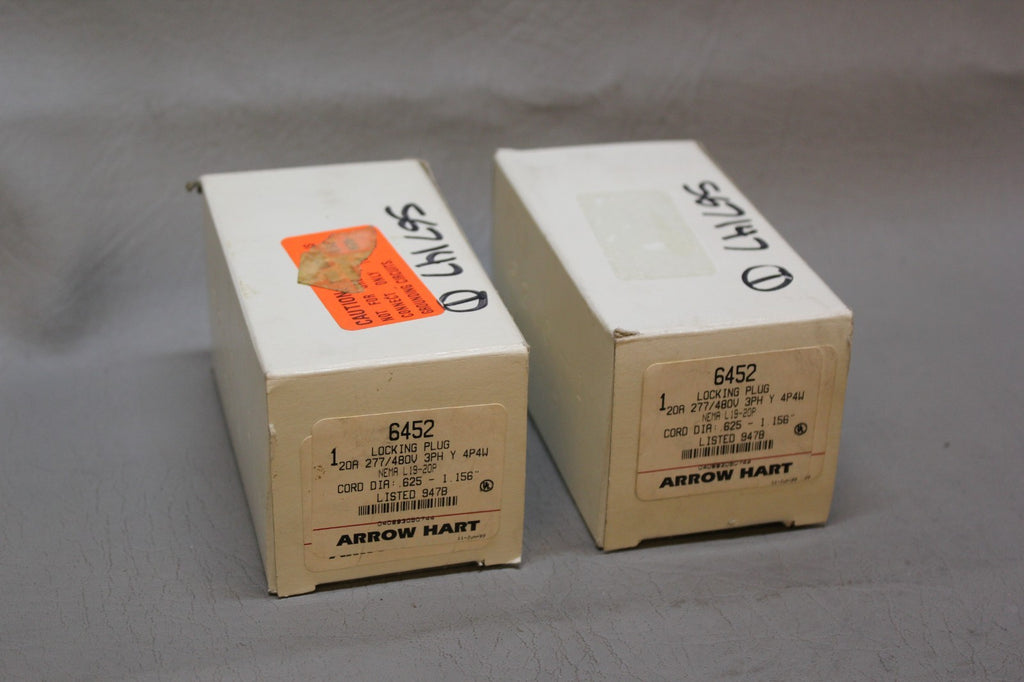 NEW LOT OF 2 ARROWHART 6452 LOCKING PLUGS