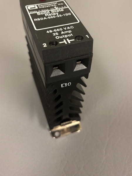 CONTINENTAL INDUSTRIES RSDA-660-25-1D0 48-660 SOLID STATE RELAY