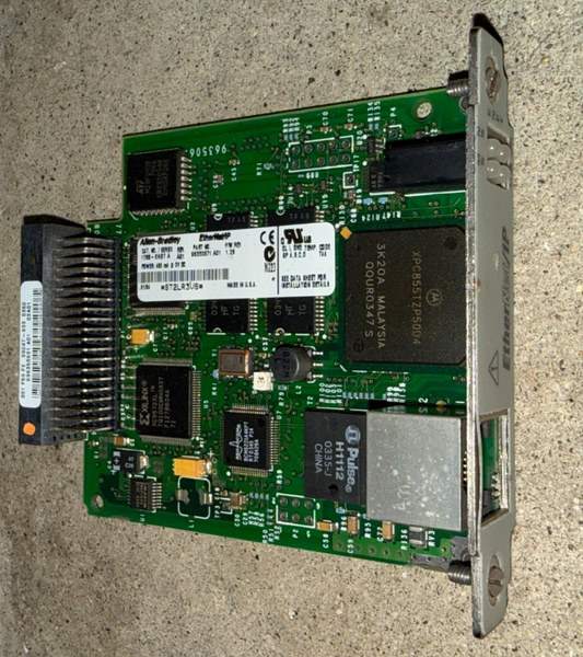 ALLEN BRADLEY FLEX I/O ETHERNET CONTROL MODULE 1788-ENBT Series A FW 1.28