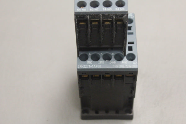 SIEMENS 3RH2271-1AK60 CONTACTOR RELAY