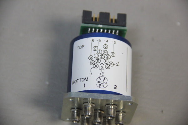 RADIAL RF MICROWAVE COAXIAL SWITCH R573413610 0-18GHZ 28V