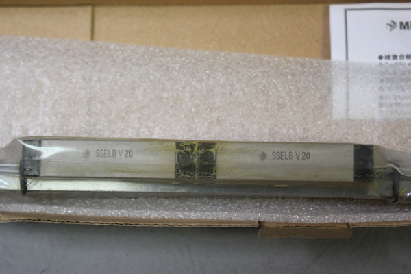 NEW MISUMI MINIATURE LINEAR GUIDE RAIL WITH 2 BLOCKS SSEL2BLV20-260