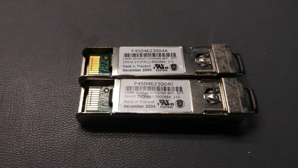 LOT OF 2 JDSU 4Gb SFP Optical Transceiver JSM-42S4AA1 64P0271