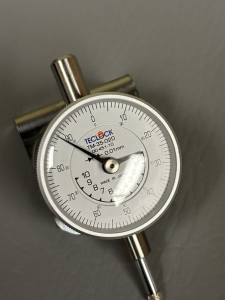 Teclock Dial Gauge TM-35-02D 0.01mm 00-451-10