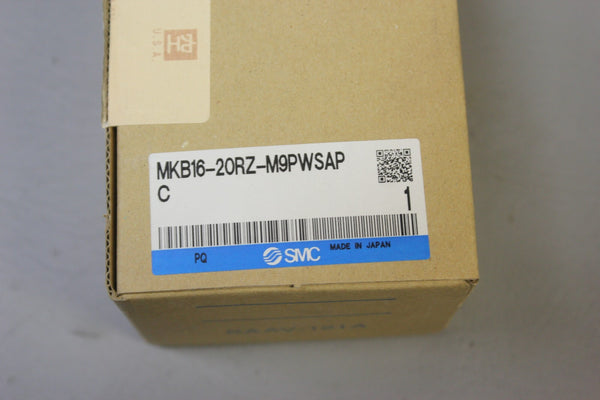 NEW SMC SWING CLAMP CYLINDER MKB16-20RZ-M9PWSAPC FACTORY SEALED