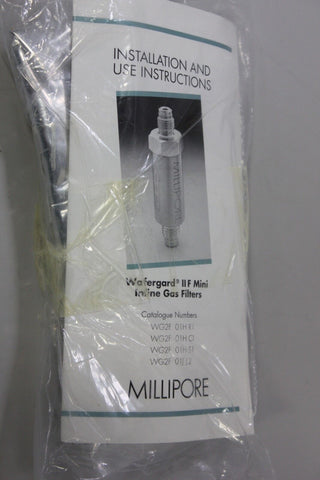 Millipore Wafergard II Mini Inline Gas Filter WG2F01HS1 1/4" Compression Seal