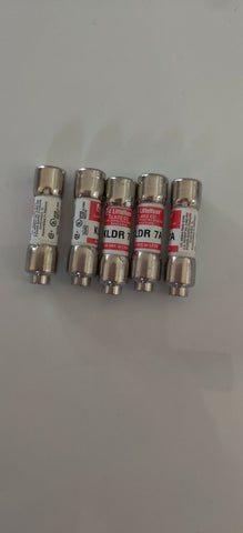 LOT OF 5  LITTELFUSE KLDR-7A FUSES NEW