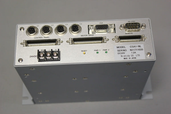 UNUSED NISHIDA MACHINE VISION AUTO ALIGNMENT SYSTEM WITH FLOVEL CAMERAS CSA1-NL