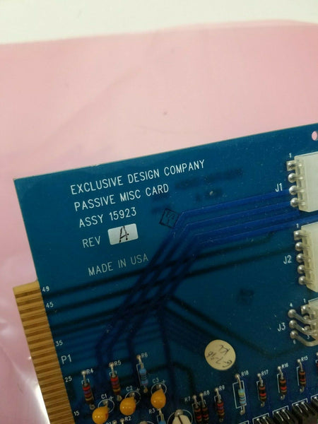 Exclusive Design Company Passive Misc Card Assy 15923 Rev A 